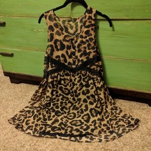 Leopard Tunic Dress